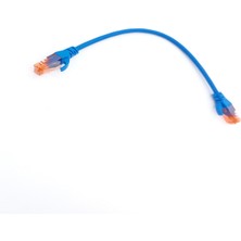 Digitus Patch Cord Utp Cat6 0.25 mt Blue (10'lu Paket)