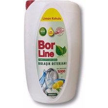 Borline Sıvı Bulaşık Deterjanı 4000 ml Limon 4