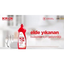 Boron Boron Elde Yıkama Bulaşık Temizlik Ürünü 650 ml 8 Adet