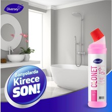 Diversey Yeni Taskı Clonet Extra - Banyo Temizleyici ve Kireç Çözücü 750ML 6 Lı