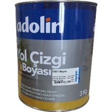 Nalburaga Adolin Yol Çizgi Boyası Beyaz 3kg