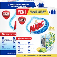 Marc Çamaşır Makinesi Temizleyicisi Floral Limon Ferahlığı 4X250 ml