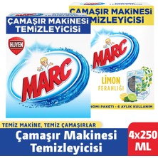 Marc Çamaşır Makinesi Temizleyicisi Floral Limon Ferahlığı 4X250 ml