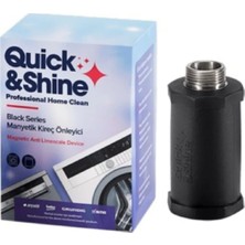Quick&shine Grundig Çamaşır ve Bulaşık Makinesi Manyetik Kireç Önleyici Kırıcı Siyah 9197061837 Qui