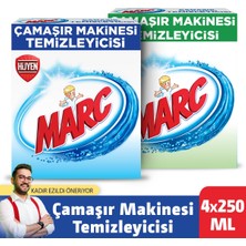 Marc Çamaşır Makinesi Temizleyicisi Floral + Çam ve Okaliptus Ferahlığı 4X250 ml