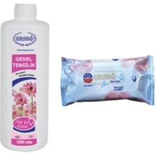 Ersağ Genel Temizlik 1000ML + Islak Mendil