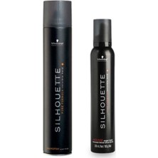 Schwarzkopf Silhouette Süper Tutucu Sprey 500 Ml+ Silhouette Süper Tutucu Köpük 200 ml