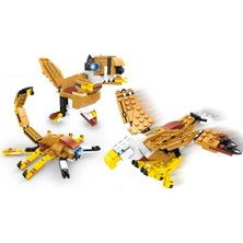 Ausini Assembling Master 3 In 1 182 Parça Dönüşen Kartal