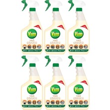 Vim Mutfak Yağ Çözücü Sprey 750 ml 6 Adet