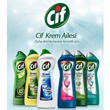 Cif Krem Temizleyici Limon Kokulu 500 ml 12 Adet