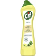 Cif Krem Temizleyici Limon Kokulu 500 ml 12 Adet