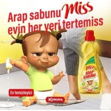 Miss Arap Sabunu 1000 ml 6`lı Paket Miss Arap Sabunu 1000