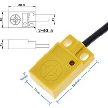 Roba TL-W5MF1 Endüktif 5mm Metal Algılayıcı Sensör Pnp No Temassız Proximity Anahtar 3 Telli Dc 6V-36V