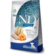 N&D Balkabaklı Morina Balıklı Kavunlu Puppy Yavru Mini Irk Köpek Maması 2,5 kg