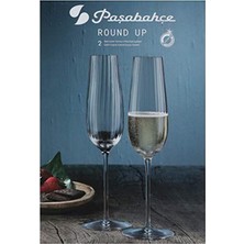 Paşabahçe Round Up Şampanya Kadehi, 200 Ml, 2 Parça