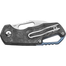 Mkm Isonzo M390 Clip Point Carbon Fiber Çakı