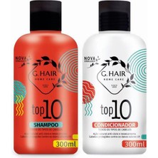 Ghair G.hair Top 10 Şampuan 300 ml +Top 10 Saç Kremi 300 ml