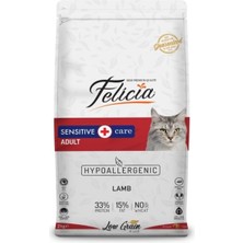 Felicia Düşük Tahıllı Kuzulu Yetişkin Kedi Maması 12 kg