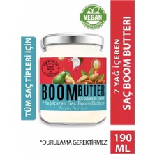 Boom Butter Saç Bakım Yağı 190 ml Ikili Avantaj Paketi