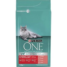 Purina One Bifensis Yetişkin ve Kısırlaştırılmış Kediler Için Somonlu Tam Kuru Kedi Maması 1.5kg