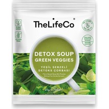 TheLifeCo Hazır Sebzeli Detoks Çorbası Karışımı 21 gr Düşük Kalorili Glutensiz Vegan Özellikli
