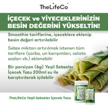 TheLifeCo TheLifeCo Yeşil Sebzeler İçecek Tozu 180 gr (Green Blend)