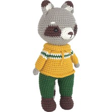 Hello Sporcu Rakun Amigurumi Kiti SCF14