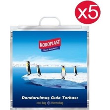 Koroplast Dondurulmuş Gıda Torbası x 5 Adet (50X52)