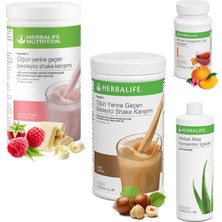 Herbalife Ahududu Shake 1 Fındık Shake 1 Çay Şeftali Aloe Vera