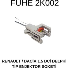 Fuhe Oto Renault/dacia 1.5 Dci Delphi Tip Enjektor Soketi