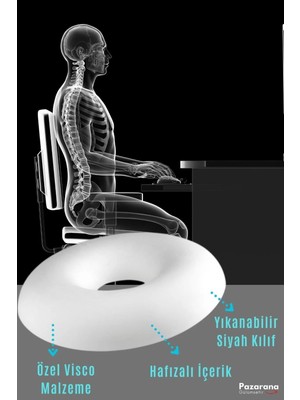 Over Pazar Minder Oturma Minderi Ortopedik Oturma Minderi Oturma Yastığı Simit Minder Basur