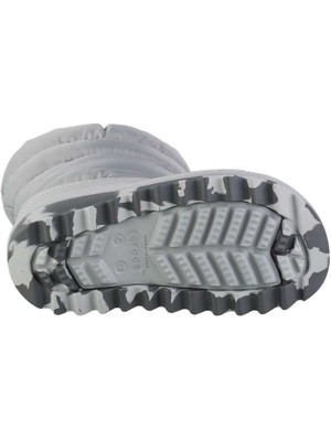 Crocs Classic Neo Puff Çocuk Bot Gri