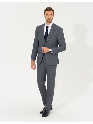 Pierre Cardin Erkek Lacivert Slim Fit Takım Elbise 50267030-VR033