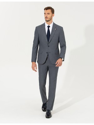 Pierre Cardin Erkek Lacivert Slim Fit Takım Elbise 50267030-VR033