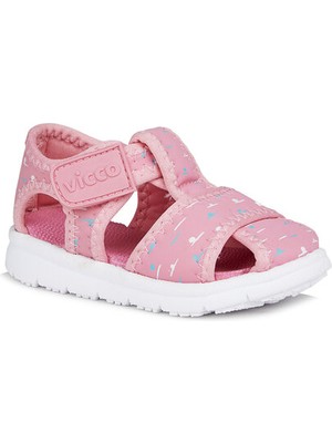 Vicco Bumba Bebe-Patik Pylon Sandalet Pembe