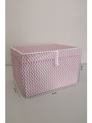 Winbox Çok Amaçlı Kutu Mini 40X30X26 cm Pembe