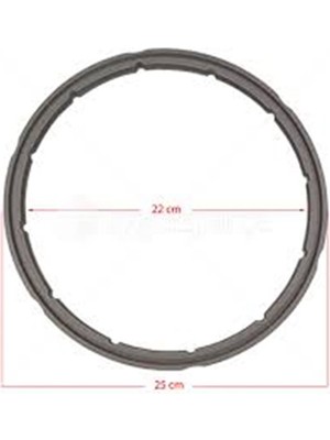 Emsan Montana 4+6 Litre Düdüklü Tencere Kapak Conta Lastiği Çeg