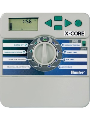 Hunter X-Core XC-201 Kontrol Ünitesi 2 İstasyon İç Mekan Akıllı Kullanım Amaçlı Bahçe Ekipmanı