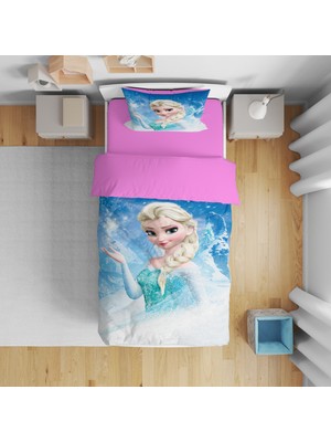 Erays Home Erayshome Frozen Elsa 3D Tek Kişilik Nevresim Takımı