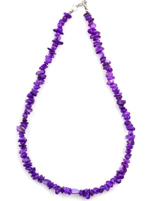 Alibaba Doğaltaş Sedef Doğal Taş Kırık Taş Kolye