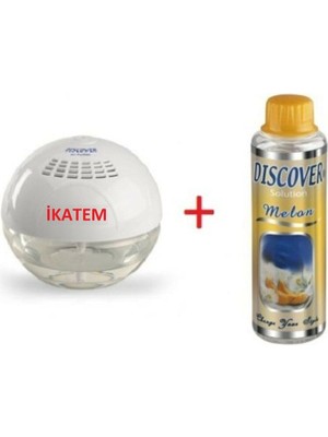 Discover Ikatem Sihirli Küre Hava Temizleme Makinesi Işıksız + 1 Adet Melon Solüsyonu