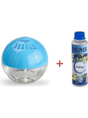 Discover Sihirli Küre Hava Temizleme Makinesi Mavi Işıksız + 1 Adet Energy Solüsyonu