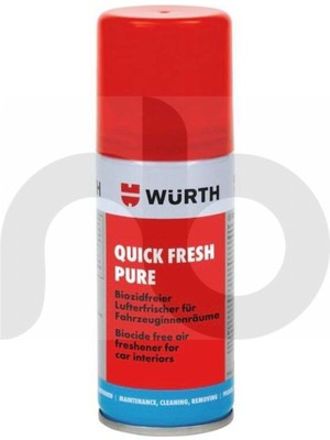 Würth Quick Fresh 100 ml Araç İçi Tazeleme Spreyi Antimikrobiyal Koku Bombası Özelliğiyle