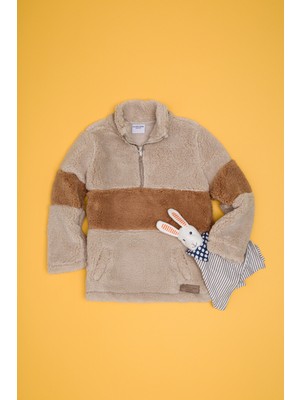 U.S. Polo Assn. Erkek Çocuk Taş Sweatshirt 50253794-VR049