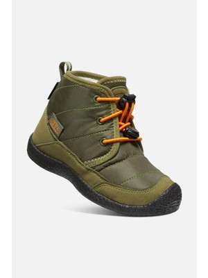 Keen Howser 2 Chukka Wp -  Çocuk Botu - Haki