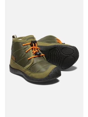 Keen Howser 2 Chukka Wp -  Çocuk Botu - Haki