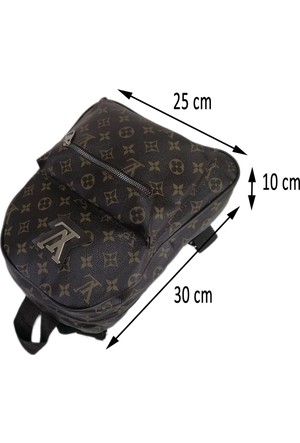 louis vuitton canta Montsouris sirt cantasi kahve 29x26 - Çanta Nişantaşı