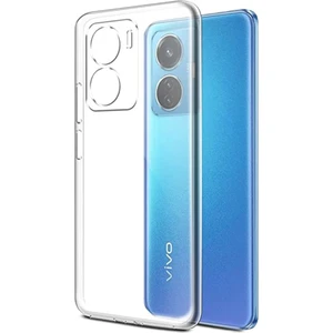 Vivo Y16 Kılıf Silikon Kamera Lens Koruyuculu Şeffaf