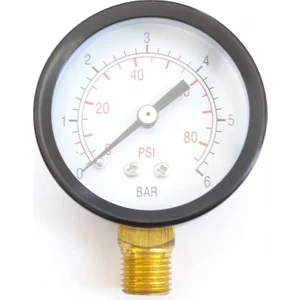 Manometre 50X6 Bar