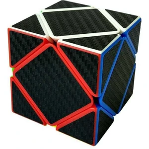 New Skewb Speed Cube Carbon Fiber Kaplama Zeka Küpü Sabır Küpü Sıradışı Tasarım Küp Akıl Oyunları
